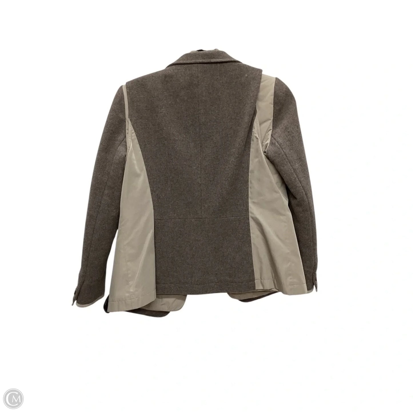 Coat Designer By Lafayette 148 In Grey, Size: 2