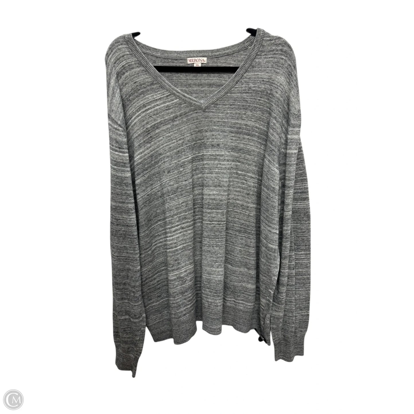 Sweater By Merona In Grey, Size: Xxl
