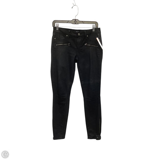 Designer Jeans Skinny By Paige In Black, Size: 28