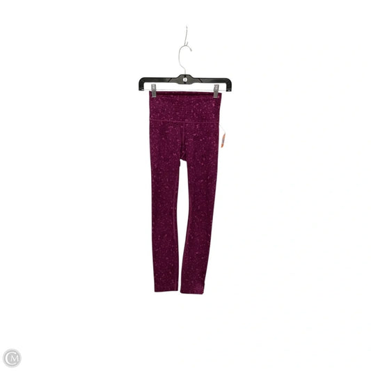 Athletic Leggings By Lululemon In Pink, Size: 2