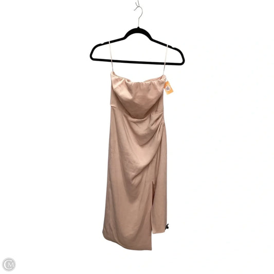 Dress Party Midi By Cushnie In Pink, Size: 2