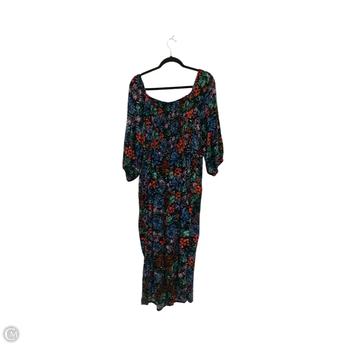 Jumpsuit By Knox Rose In Floral Print, Size: Xxl