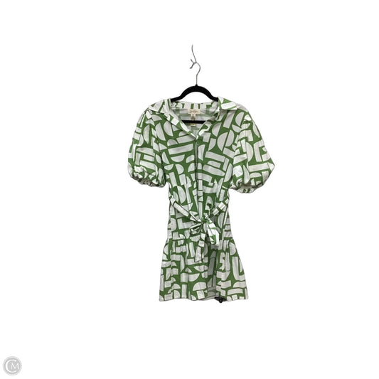 Dress Casual Short By Jessica Simpson In Geometric Pattern, Size: M