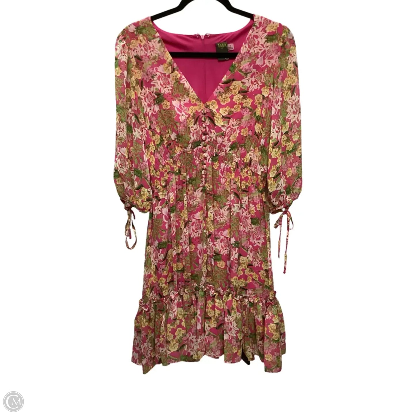 Dress Casual Short By Taylor In Floral Print, Size: 8