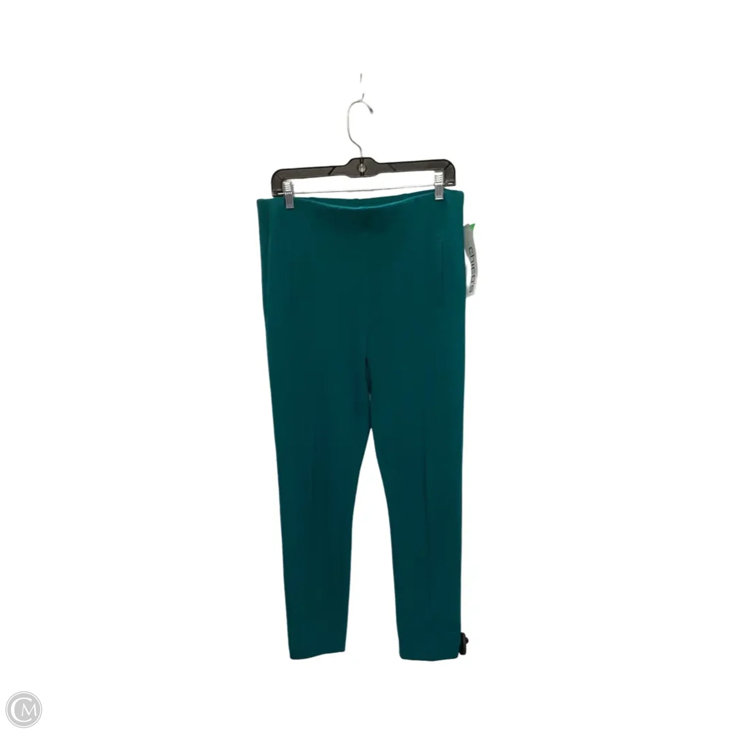 Pants Cropped By Chicos In Teal, Size: M