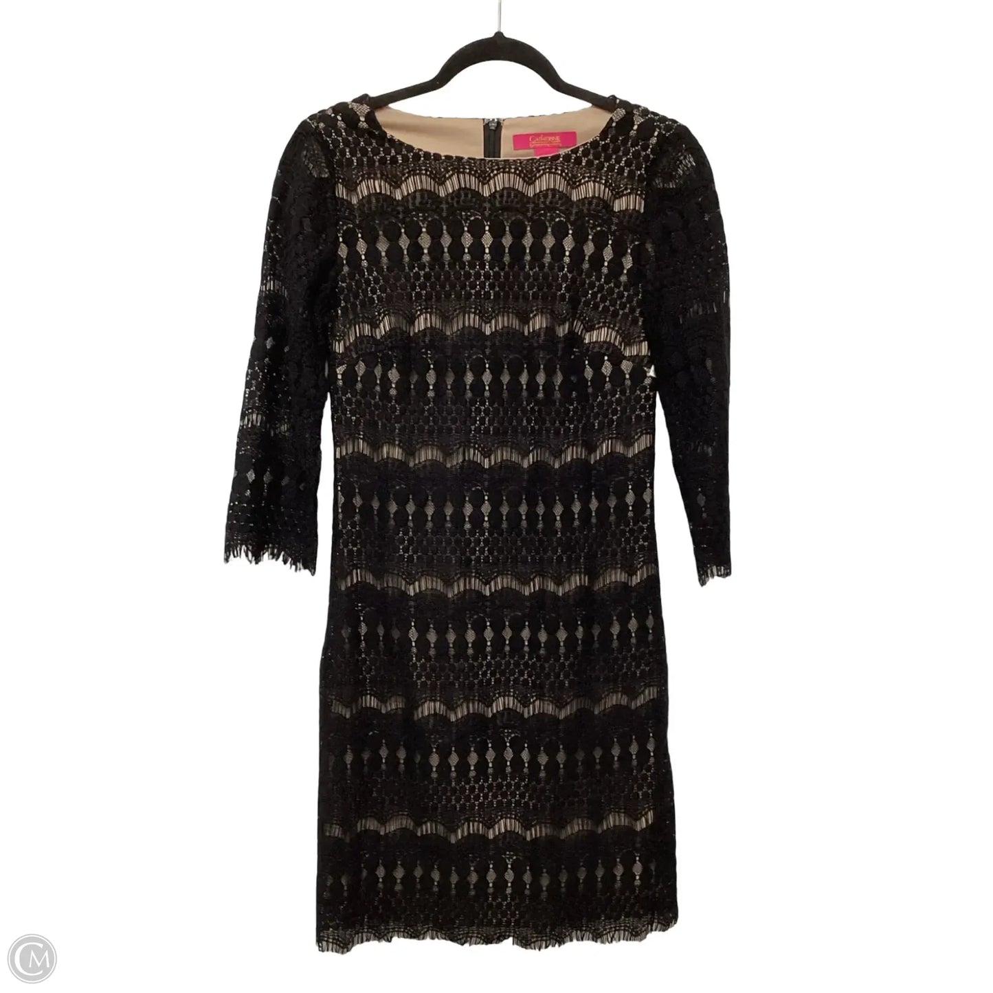 Dress Party Midi By Catherine Malandrino In Black, Size: 4