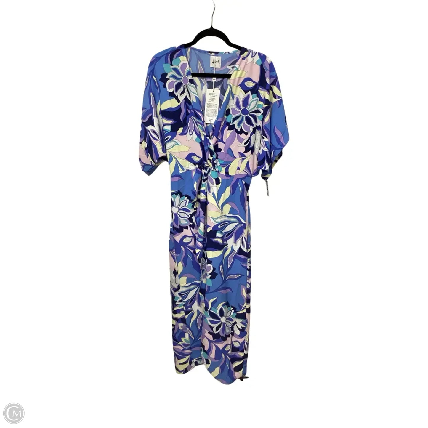 Dress Casual Midi By Clothes Mentor In Floral Print, Size: M