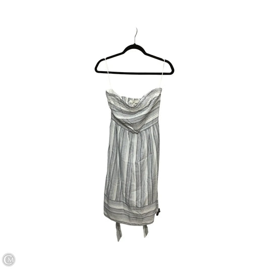 Dress Casual Short By Loft In Blue & White, Size: S
