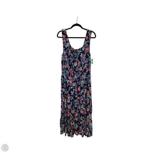Dress Casual Maxi By Lapis In Floral Print, Size: 3x