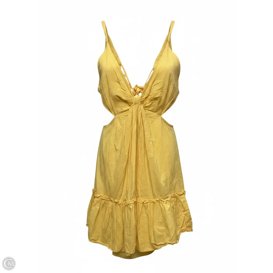 Dress Casual Short By Mustard Seed In Yellow, Size: L