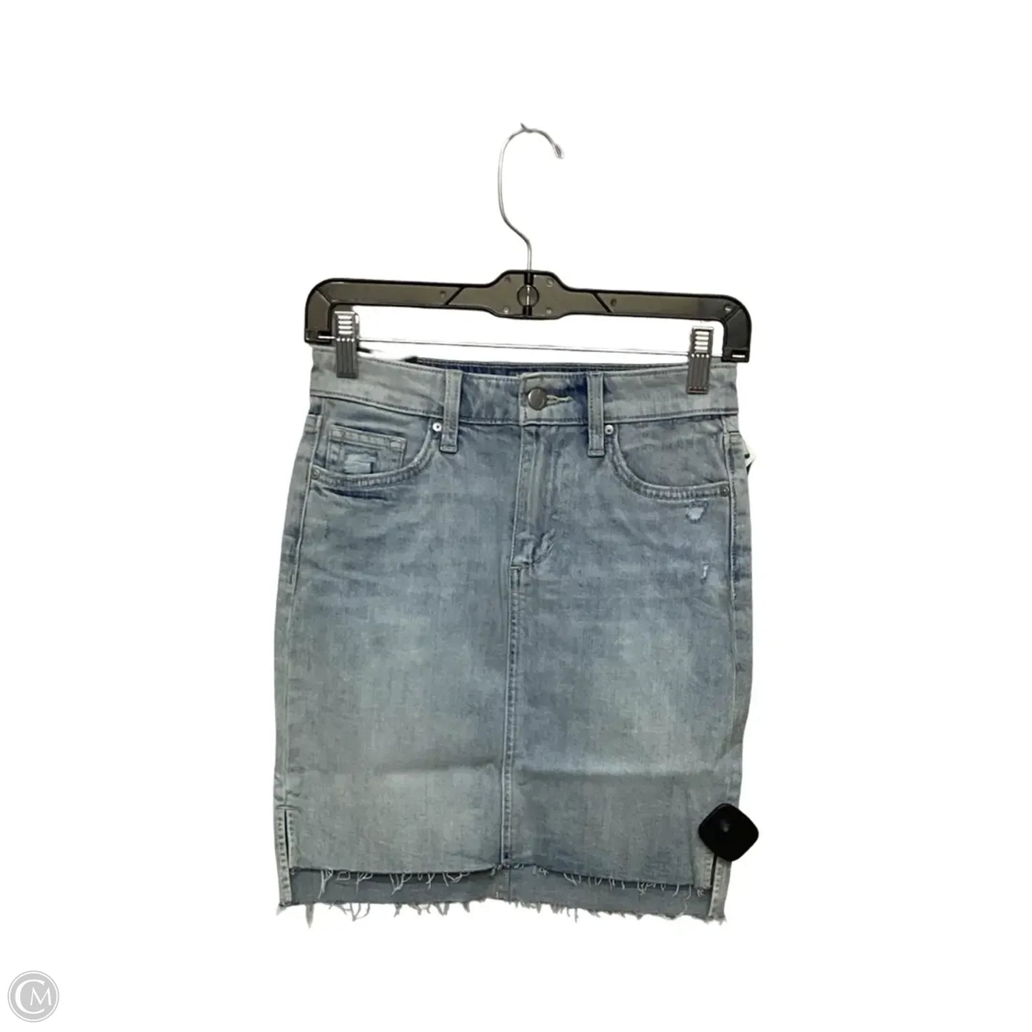 Designer Skirt Mini & Short By Joes Jeans In Blue Denim, Size: 0
