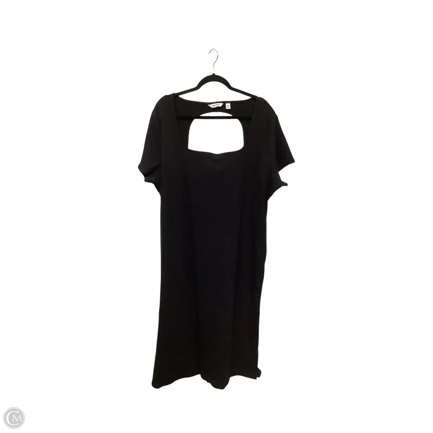Dress Casual Midi By Nine West In Black, Size: 4x