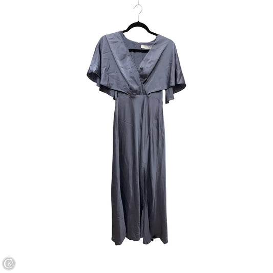Designer Dress Party Long By Astr The Label In Blue, Size: M