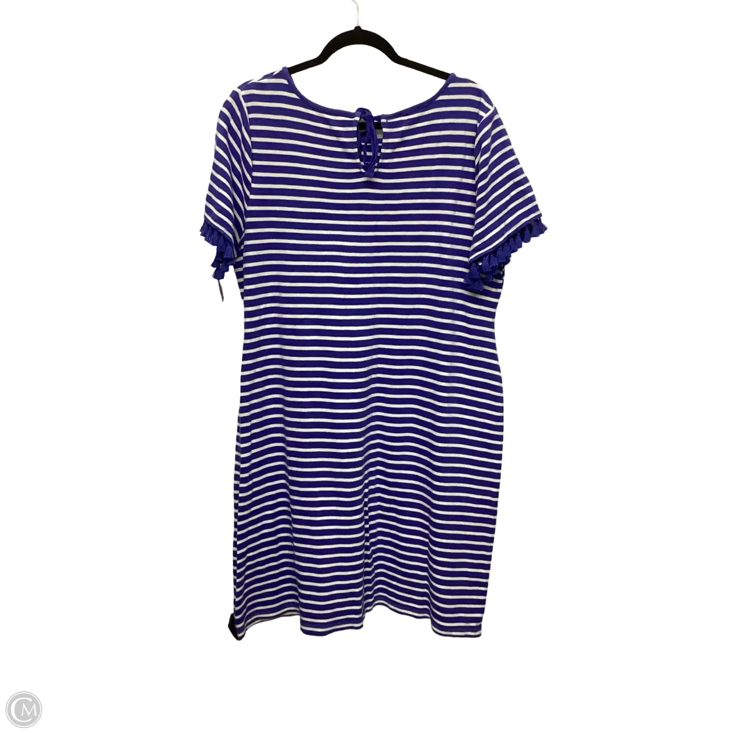Dress Casual Short By Talbots In Striped Pattern, Size: 1x