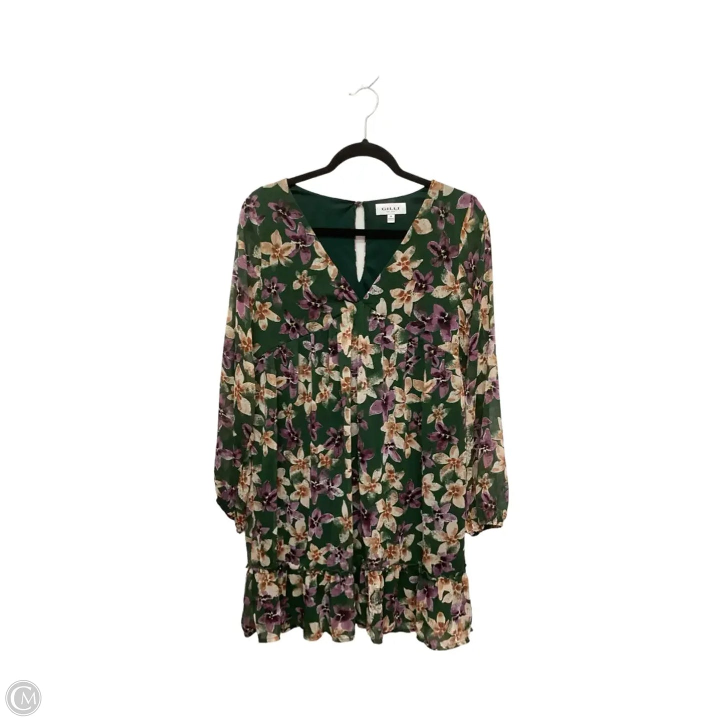 Dress Casual Short By Gilli In Floral Print, Size: M