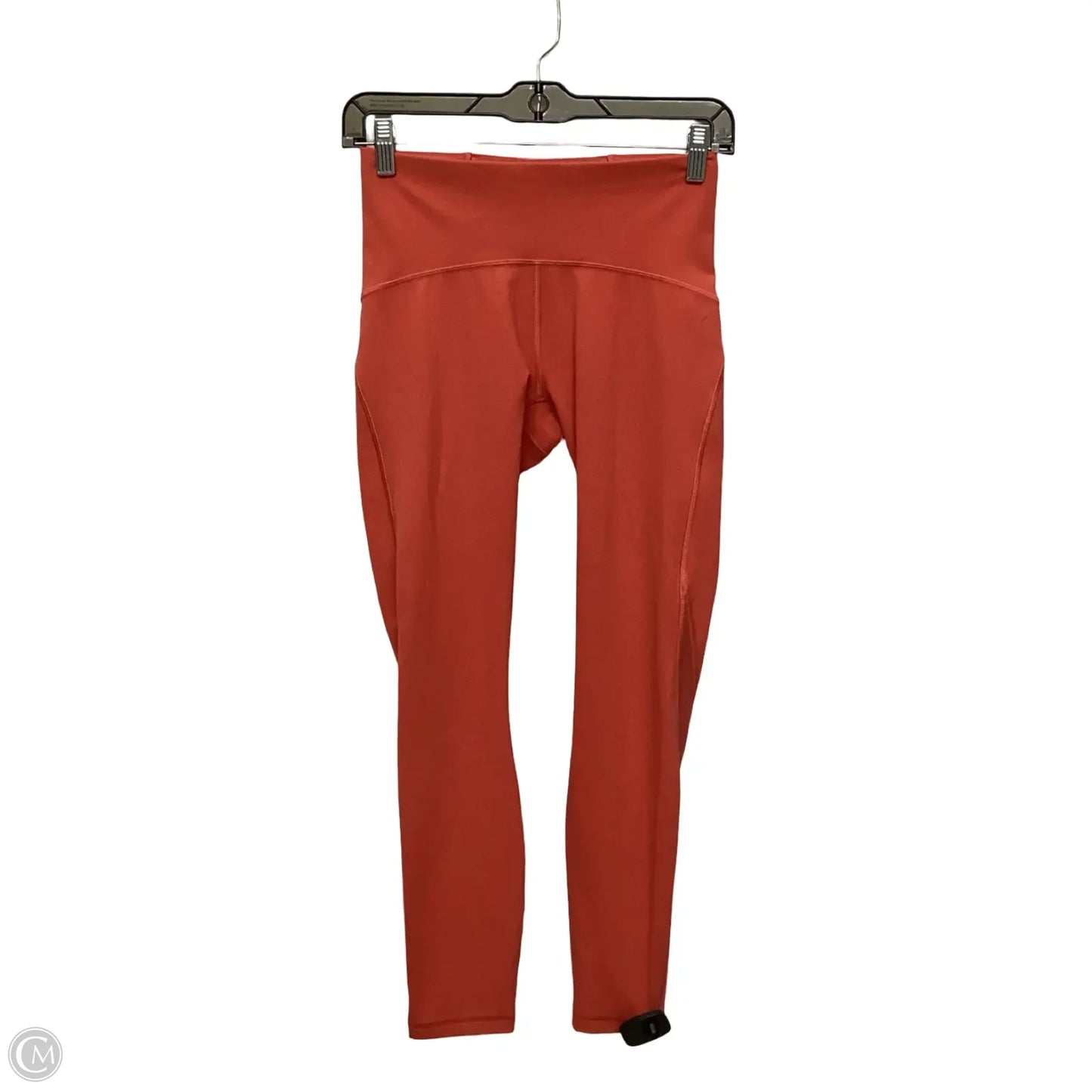 Athletic Leggings By Lululemon In Orange, Size: 6