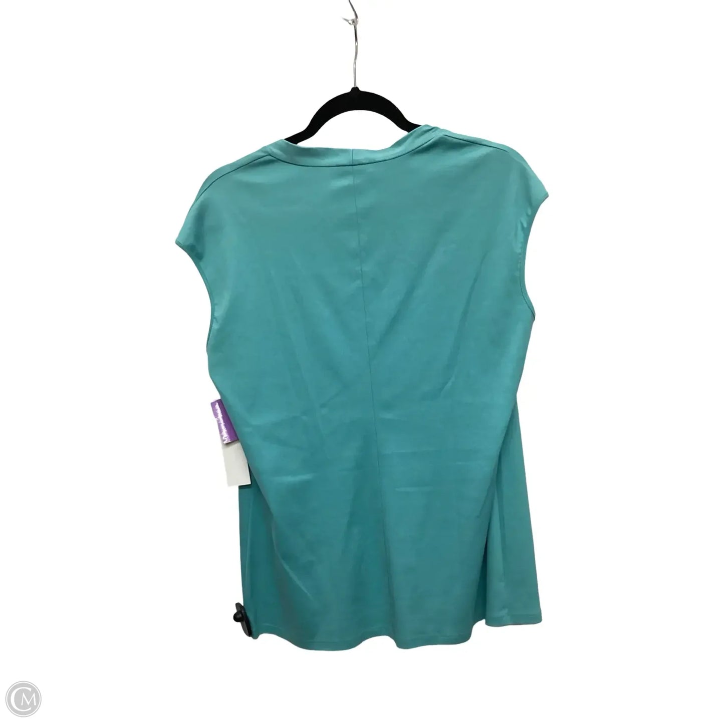Tank Top Designer By Lafayette 148 In Teal, Size: Xl