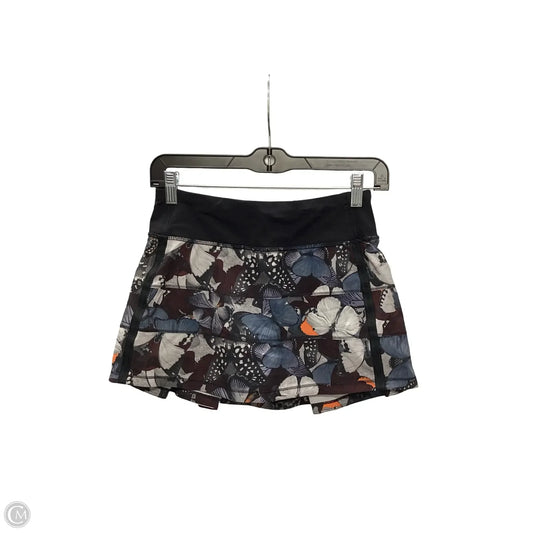 Athletic Skirt By Lululemon In Multi-colored, Size: 2