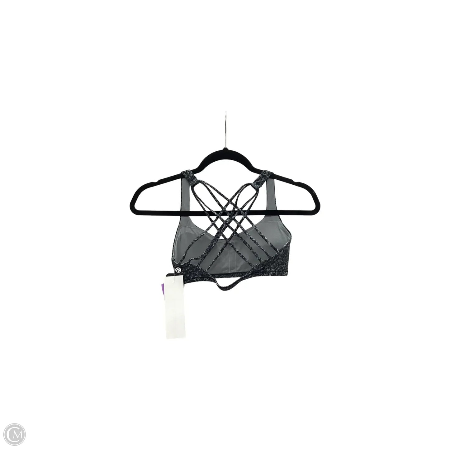 Athletic Bra By Lululemon In Grey, Size: 6