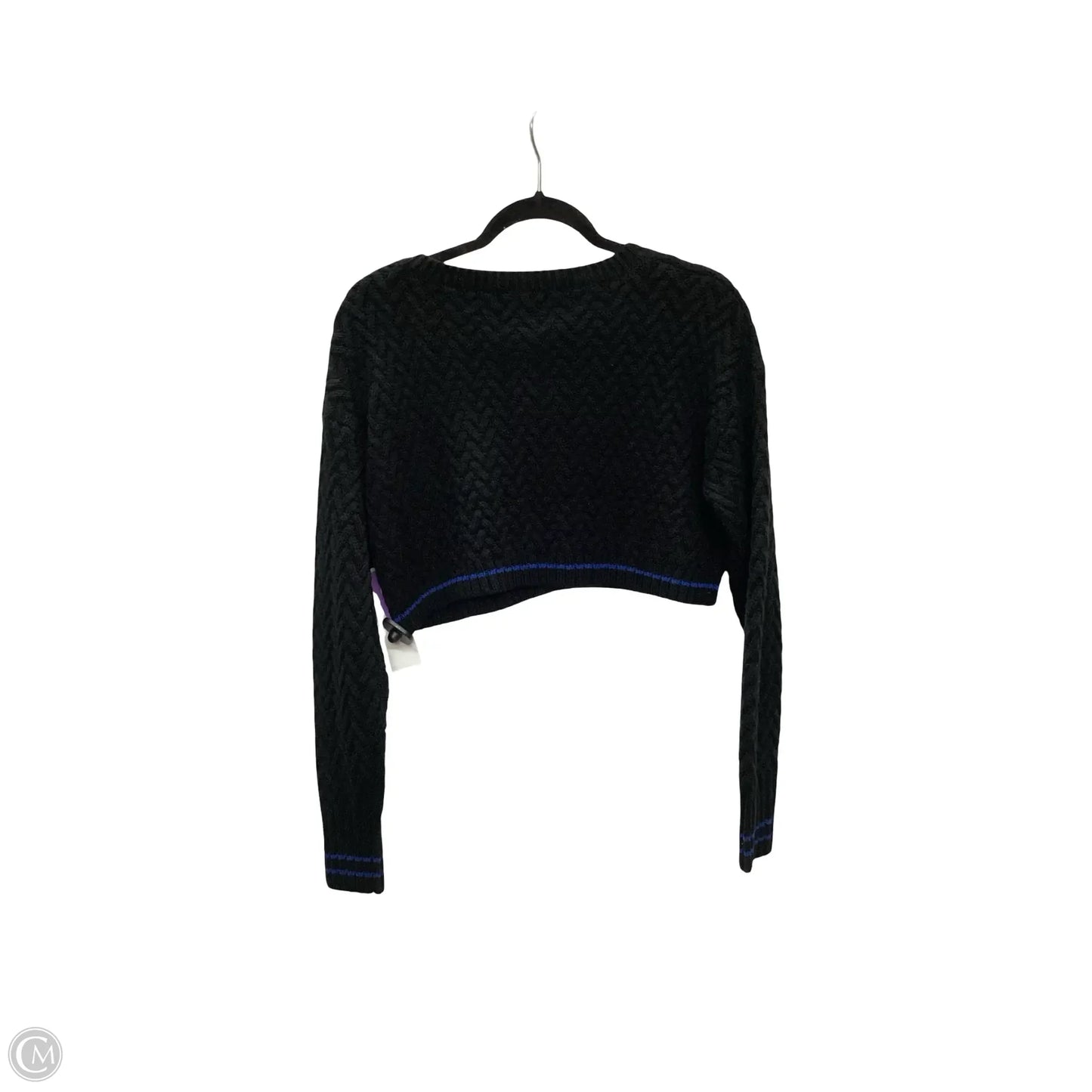 Designer Cardigan By 525 In Black, Size: S