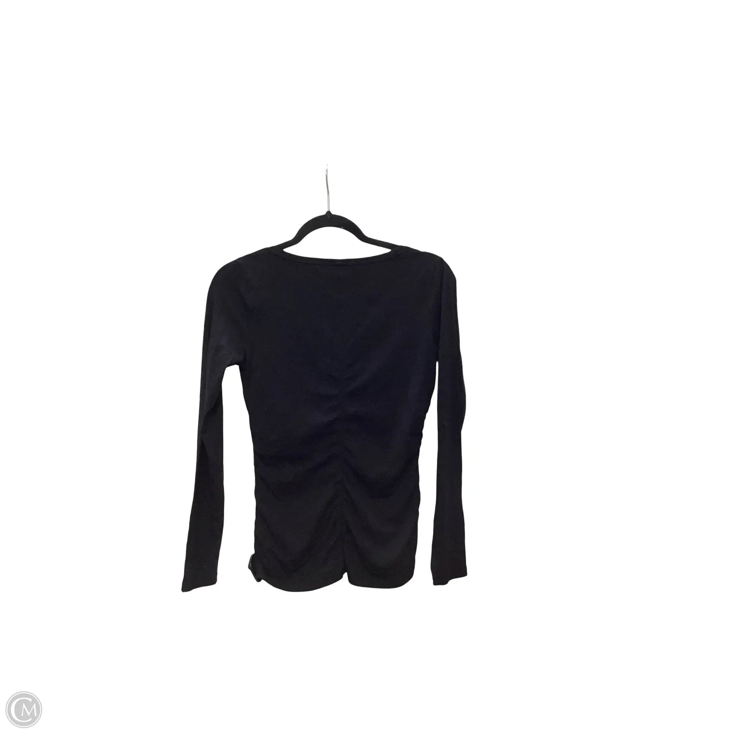 Top Long Sleeve Basic By Athleta In Black, Size: S