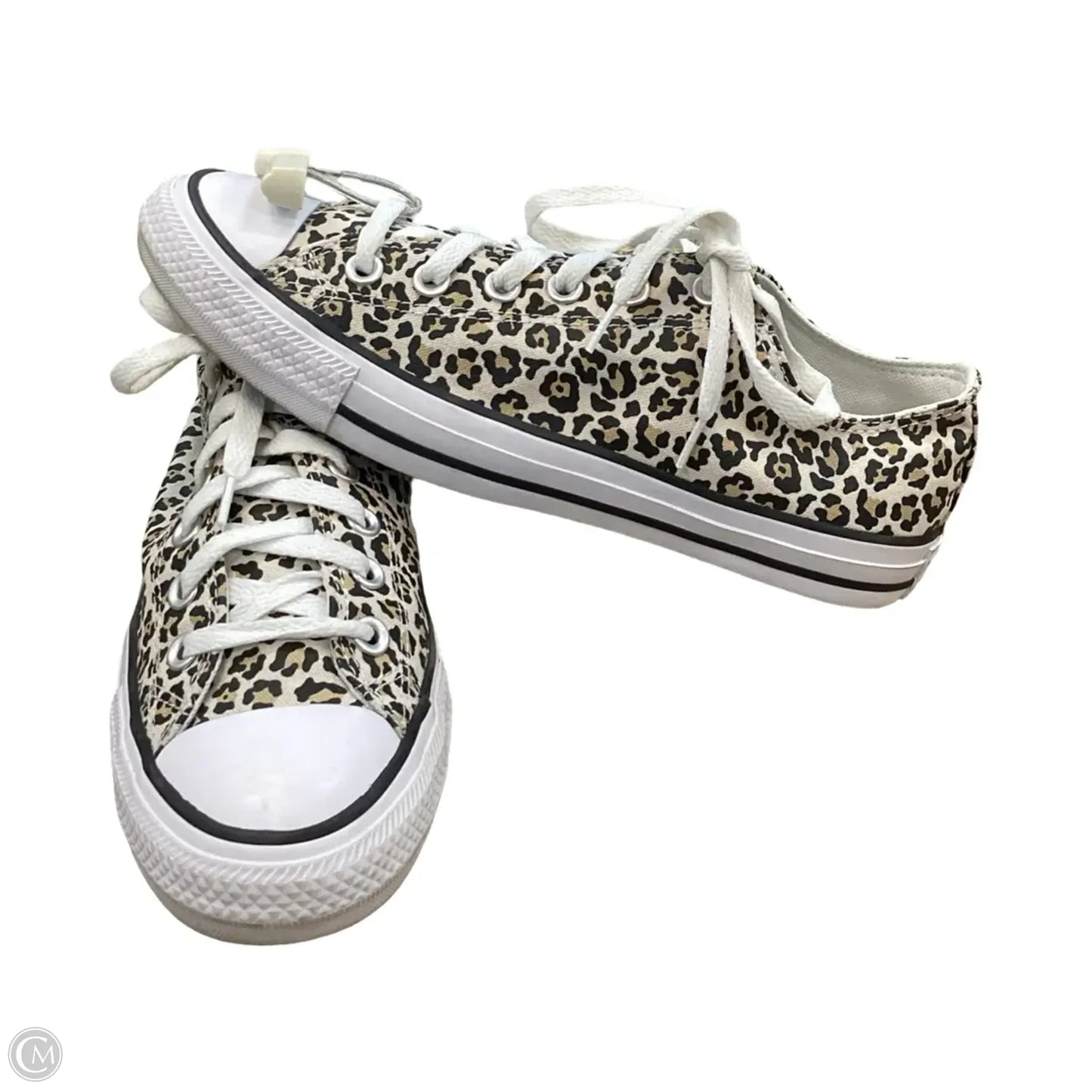 Shoes Sneakers By Converse In Animal Print, Size: 7