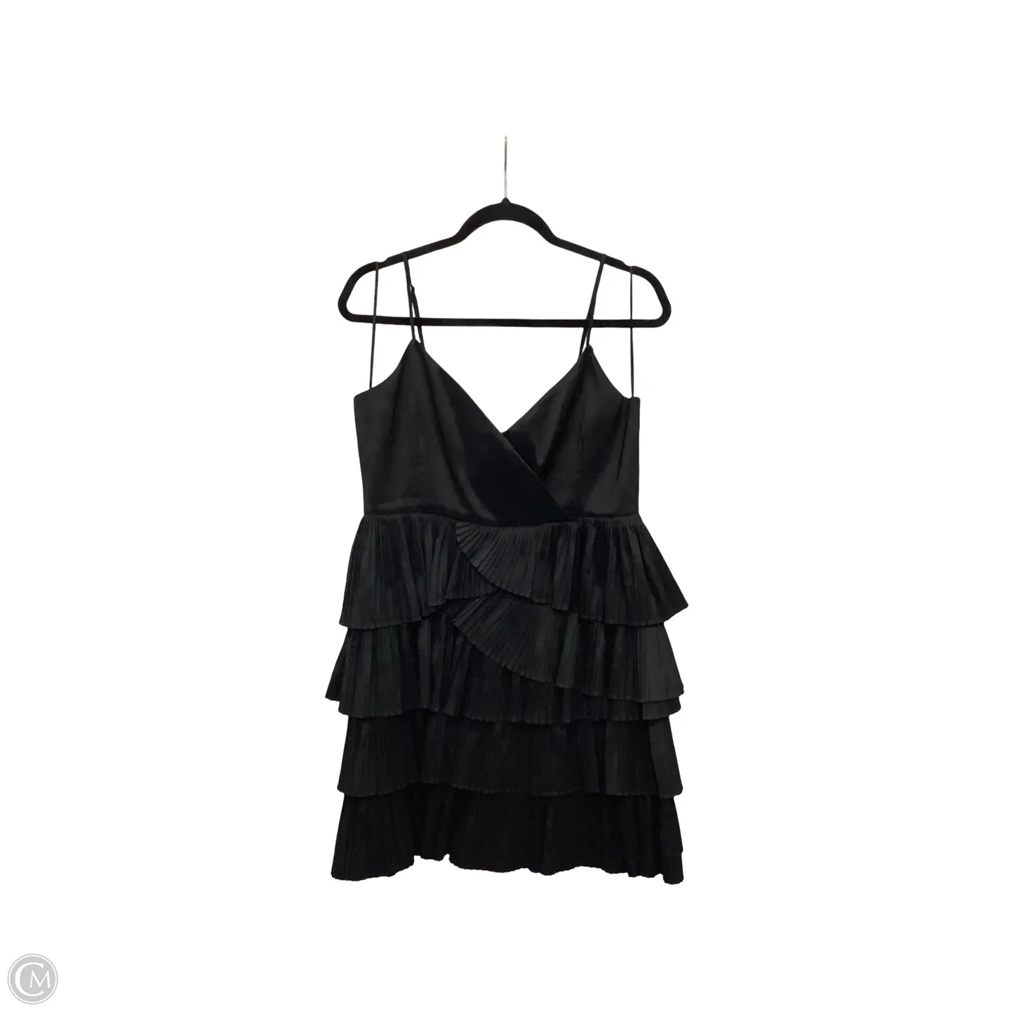 Designer Dress Party Short By Cma In Black, Size: 12