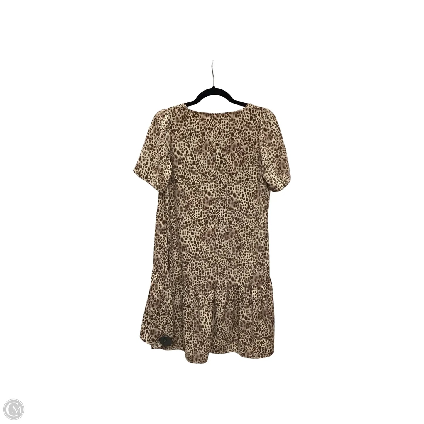Dress Casual Short By A New Day In Animal Print, Size: Xs