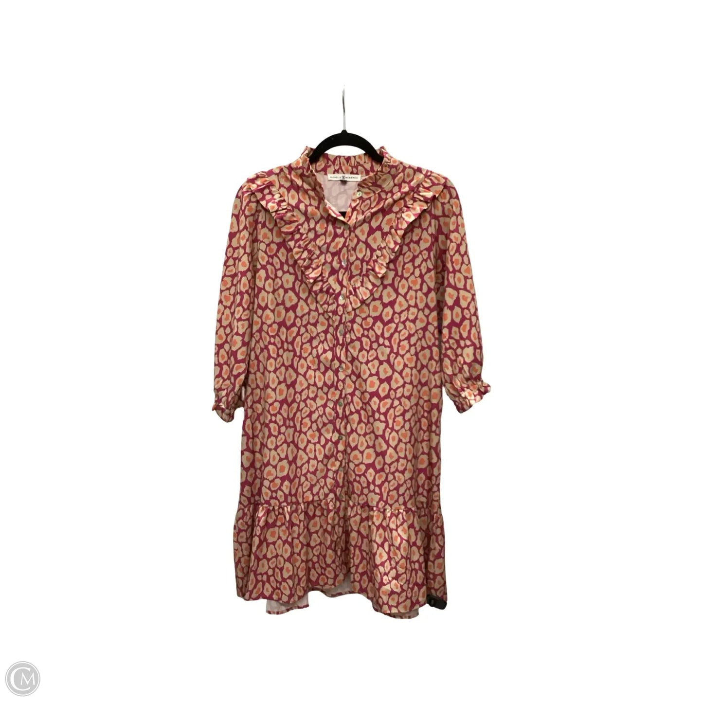 Dress Casual Short By Michelle Mcdowell In Animal Print, Size: S