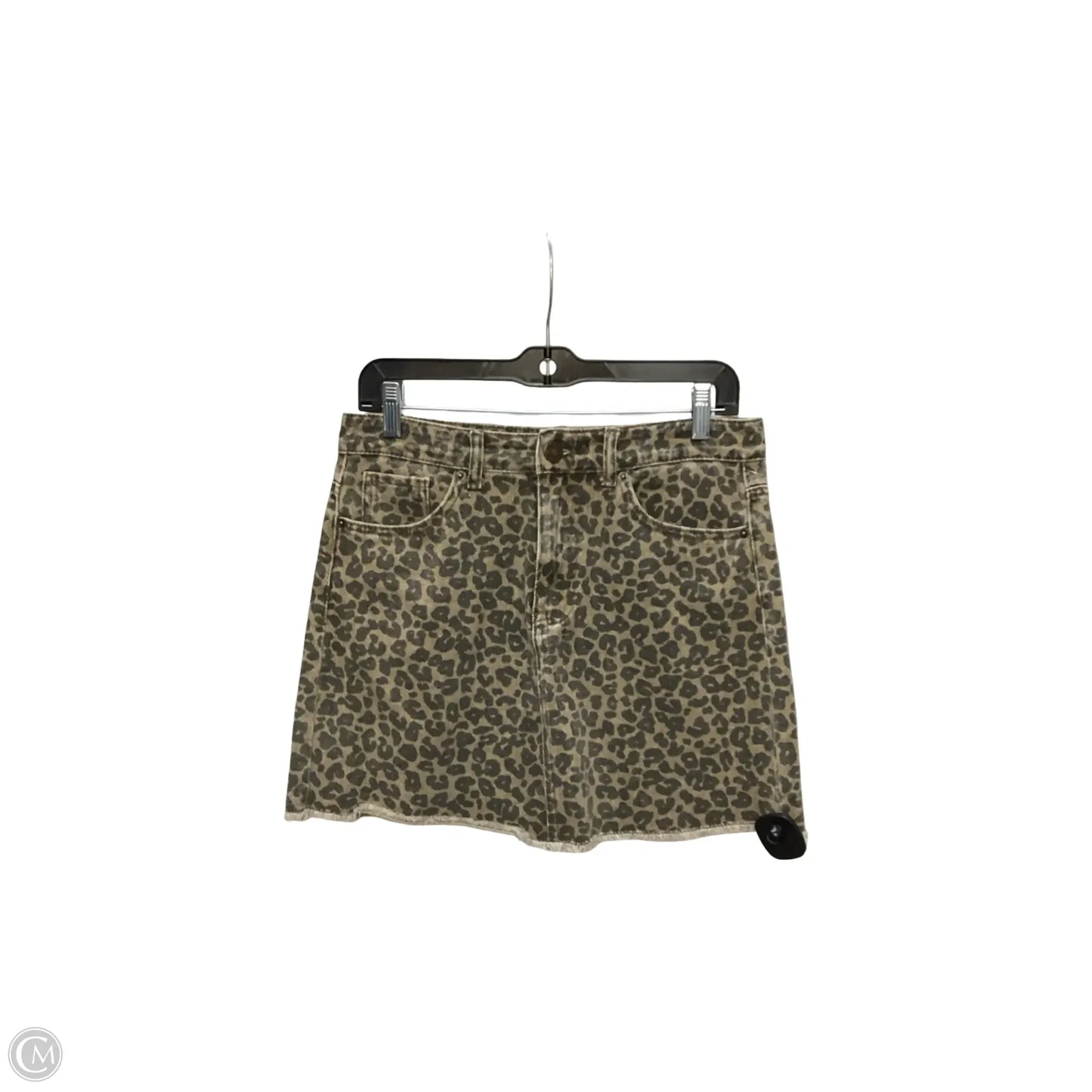 Skirt Mini & Short By Mudpie In Animal Print, Size: S