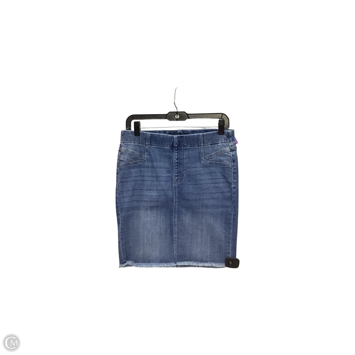 Skirt Mini & Short By Liverpool In Blue Denim, Size: 4