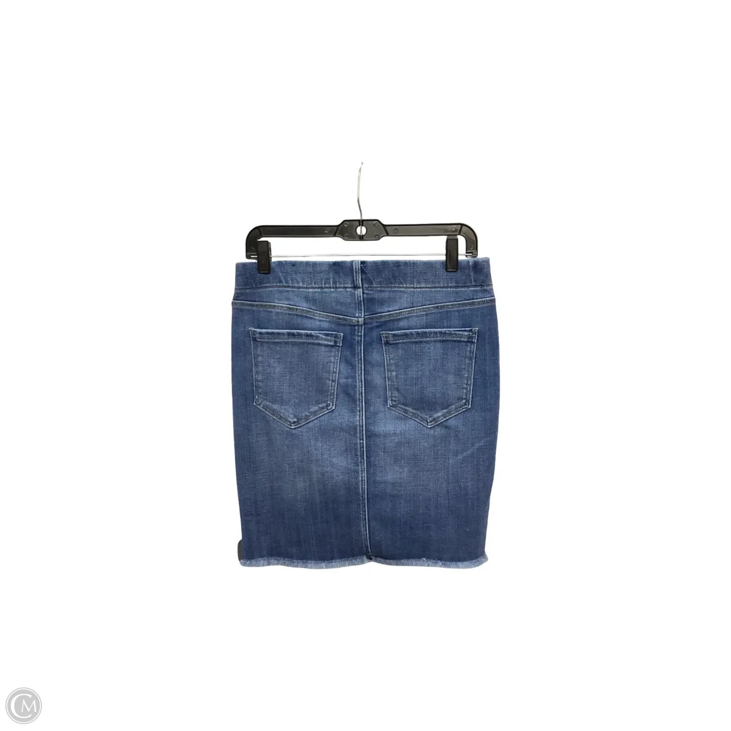 Skirt Mini & Short By Liverpool In Blue Denim, Size: 4