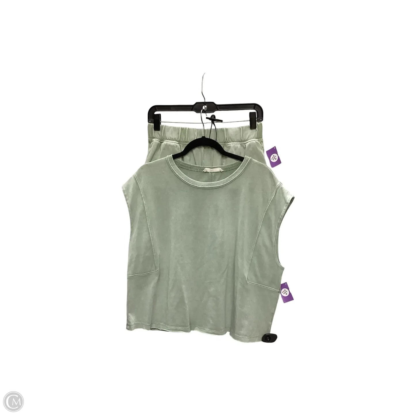 Shorts Set By Rae Mode In Green, Size: M
