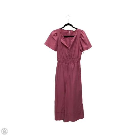 Jumpsuit By Anthropologie In Pink, Size: M
