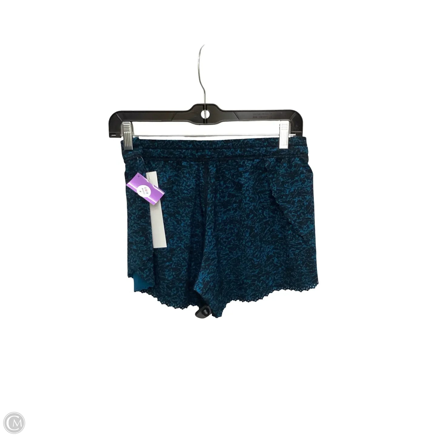 Athletic Shorts By Lululemon In Teal, Size: 8