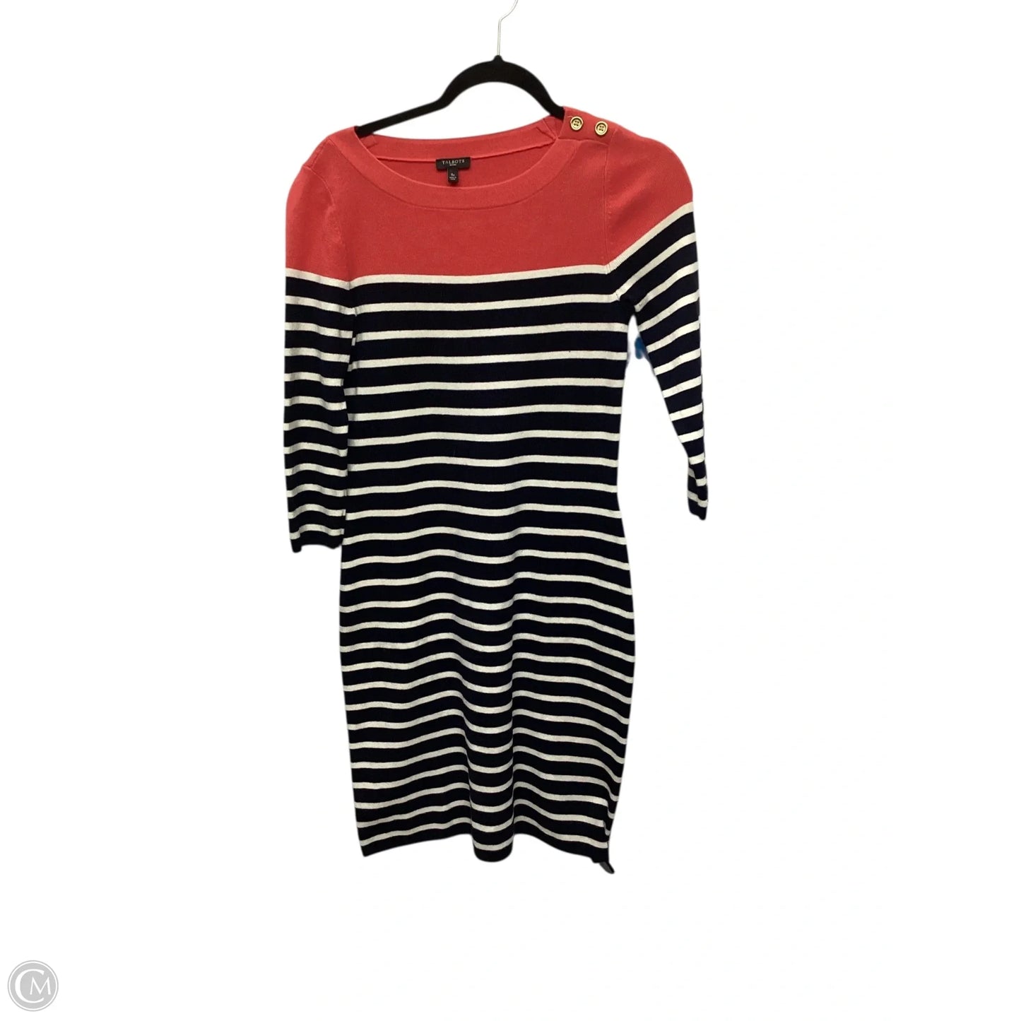 Dress Work By Talbots In Multi-colored, Size: Sp