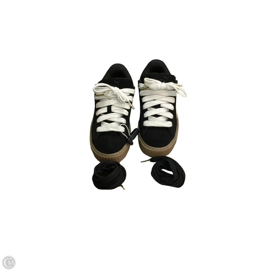 Shoes Sneakers By Puma In Black, Size: 6.5