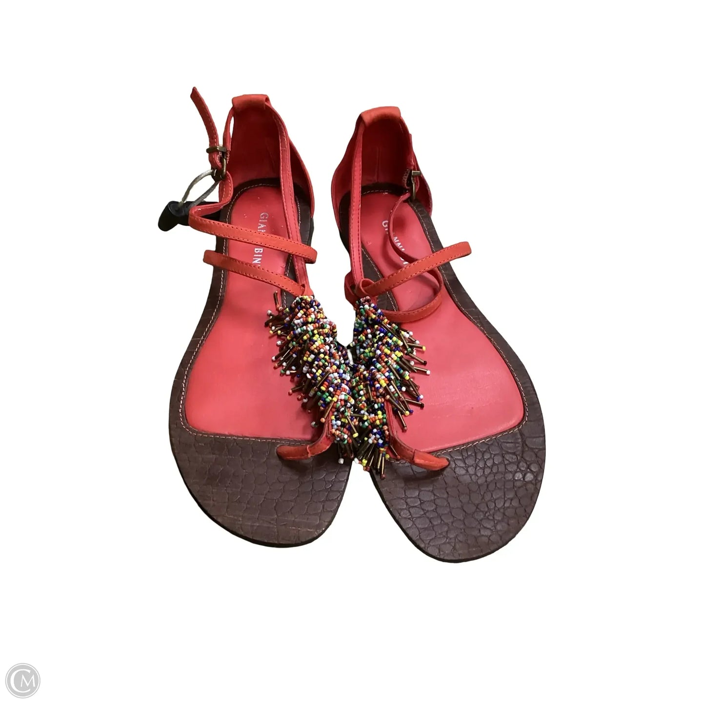Sandals Flats By Gianni Bini In Red, Size: 9.5