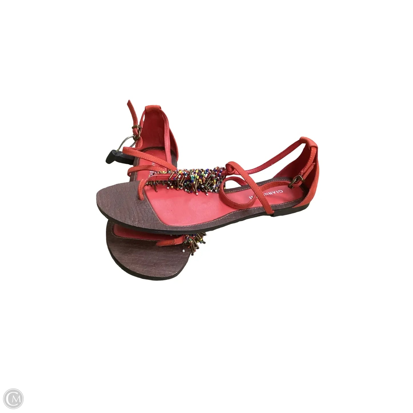 Sandals Flats By Gianni Bini In Red, Size: 9.5