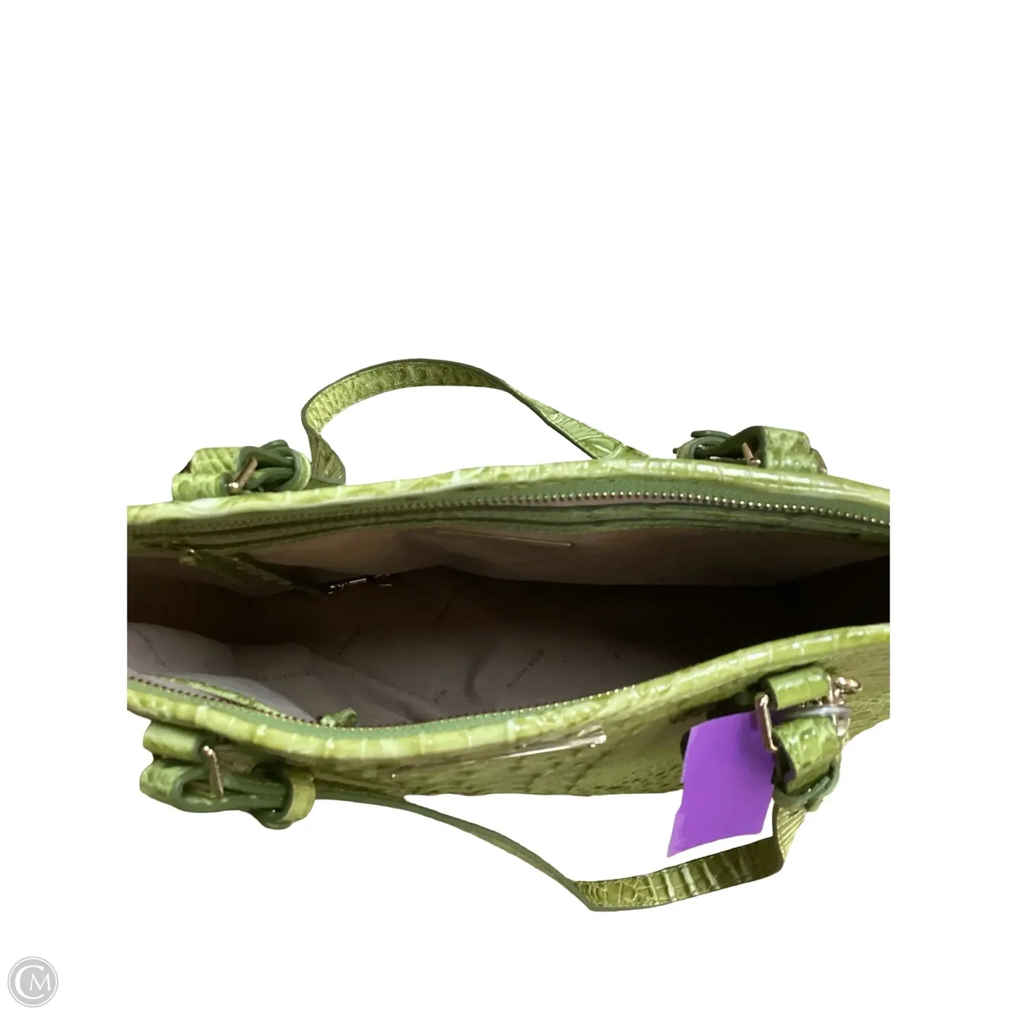 Handbag Designer By Brahmin, Size: Large
