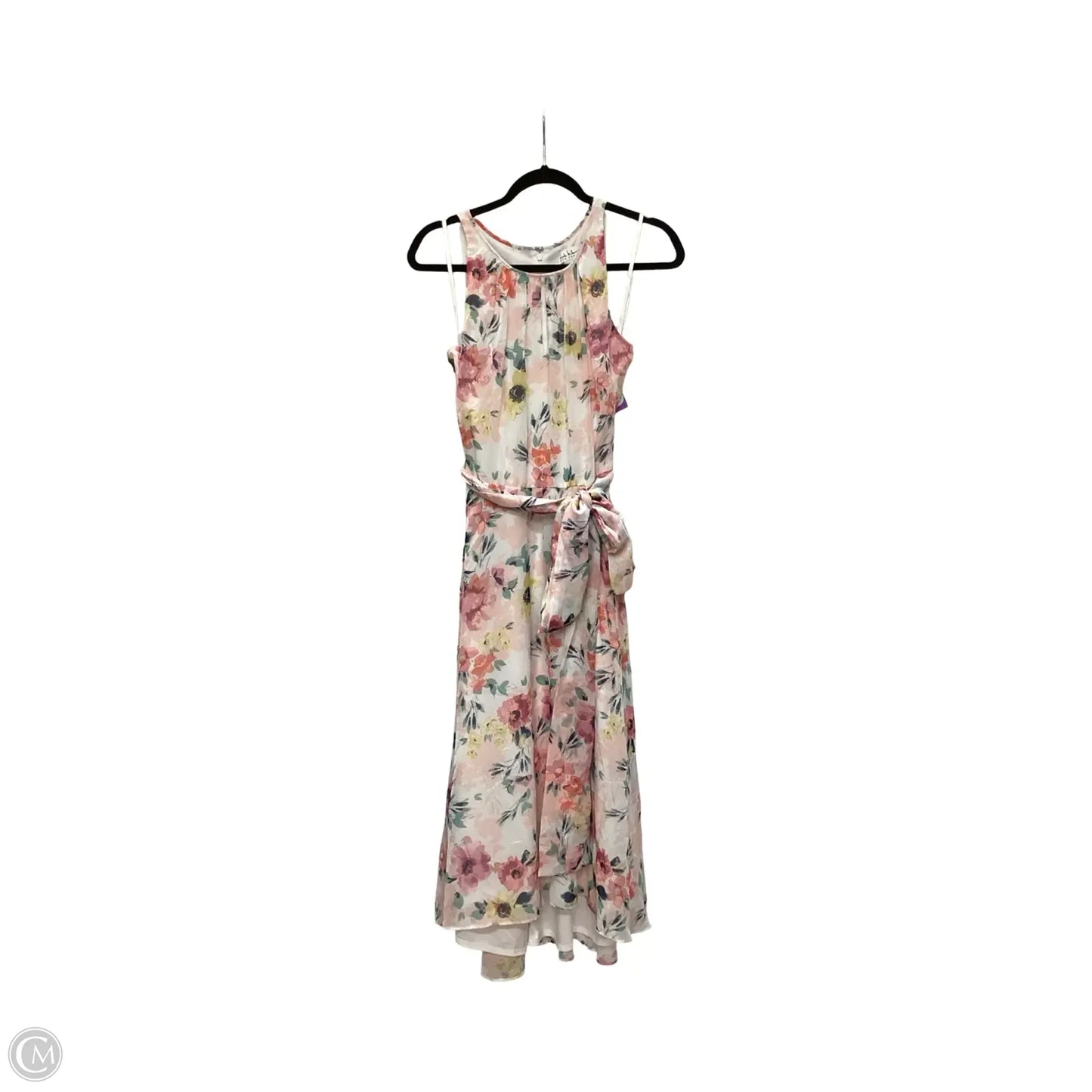 Dress Casual Midi By Nicole Miller In Floral Print, Size: 8