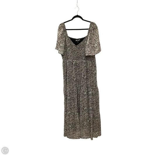 Dress Casual Maxi By White Birch In Floral Print, Size: 2x