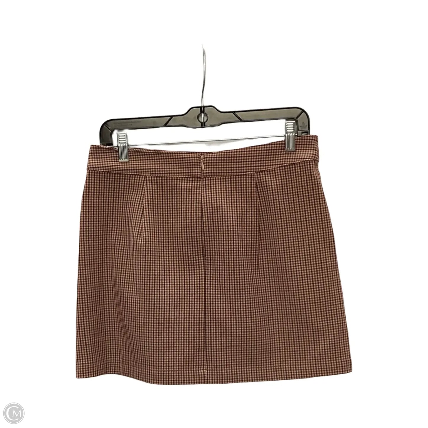 Skirt Mini & Short By A New Day In Plaid Pattern, Size: S