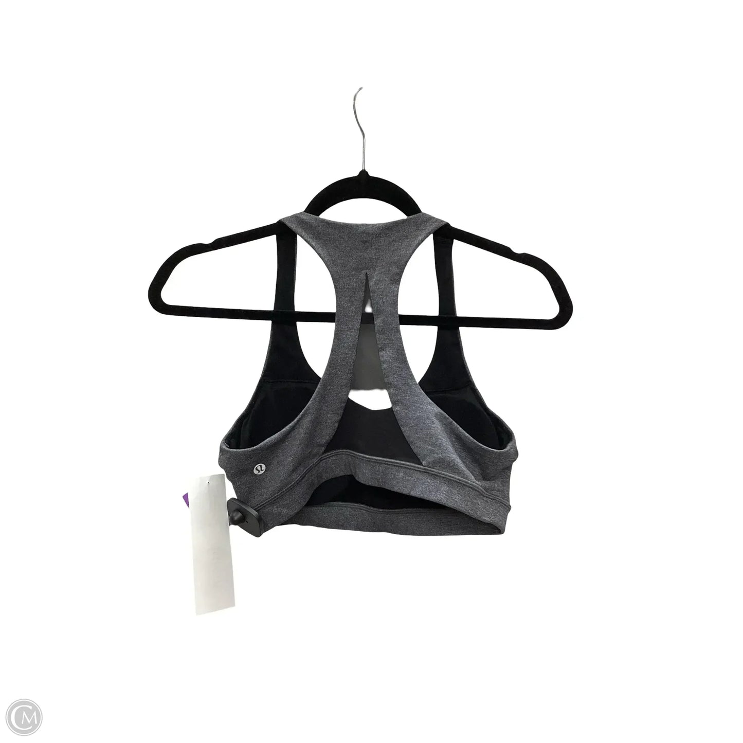 Athletic Bra By Lululemon In Grey, Size: 8