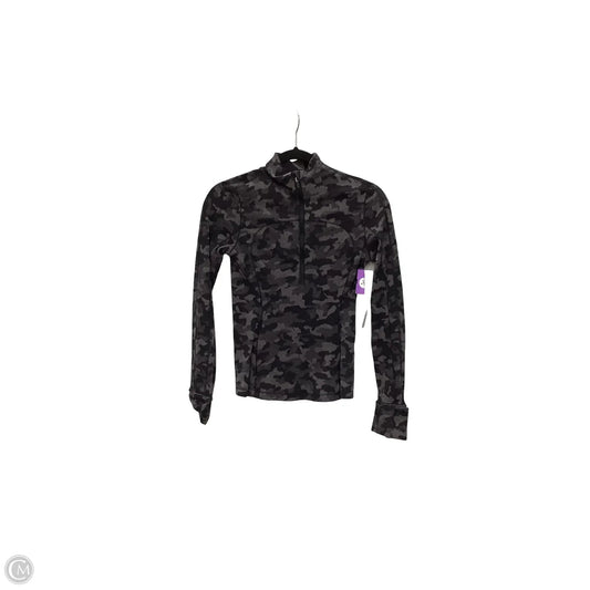 Athletic Jacket By Lululemon In Camouflage Print, Size: 6