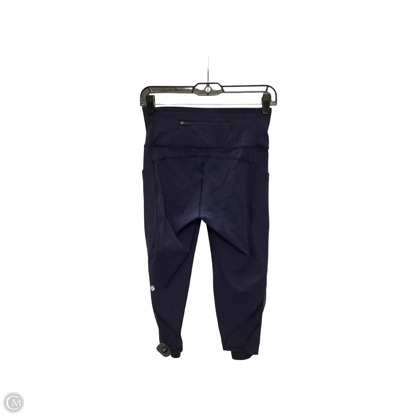 Athletic Capris By Lululemon In Navy, Size: 6