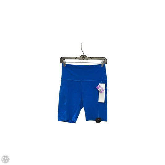 Athletic Shorts By Lululemon In Blue, Size: 8