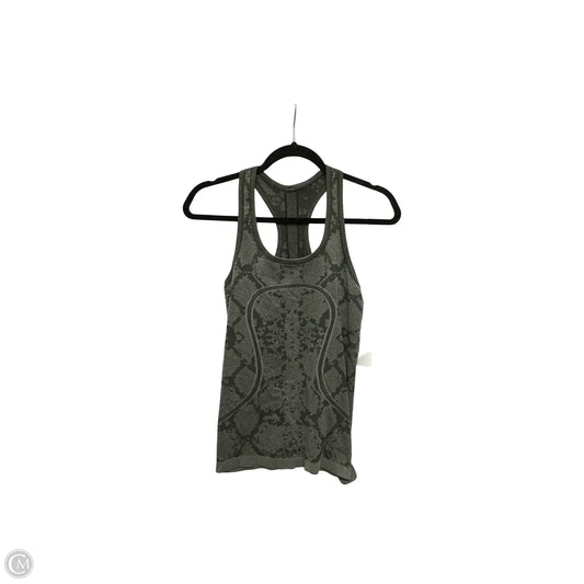 Athletic Tank Top By Lululemon In Green, Size: 6