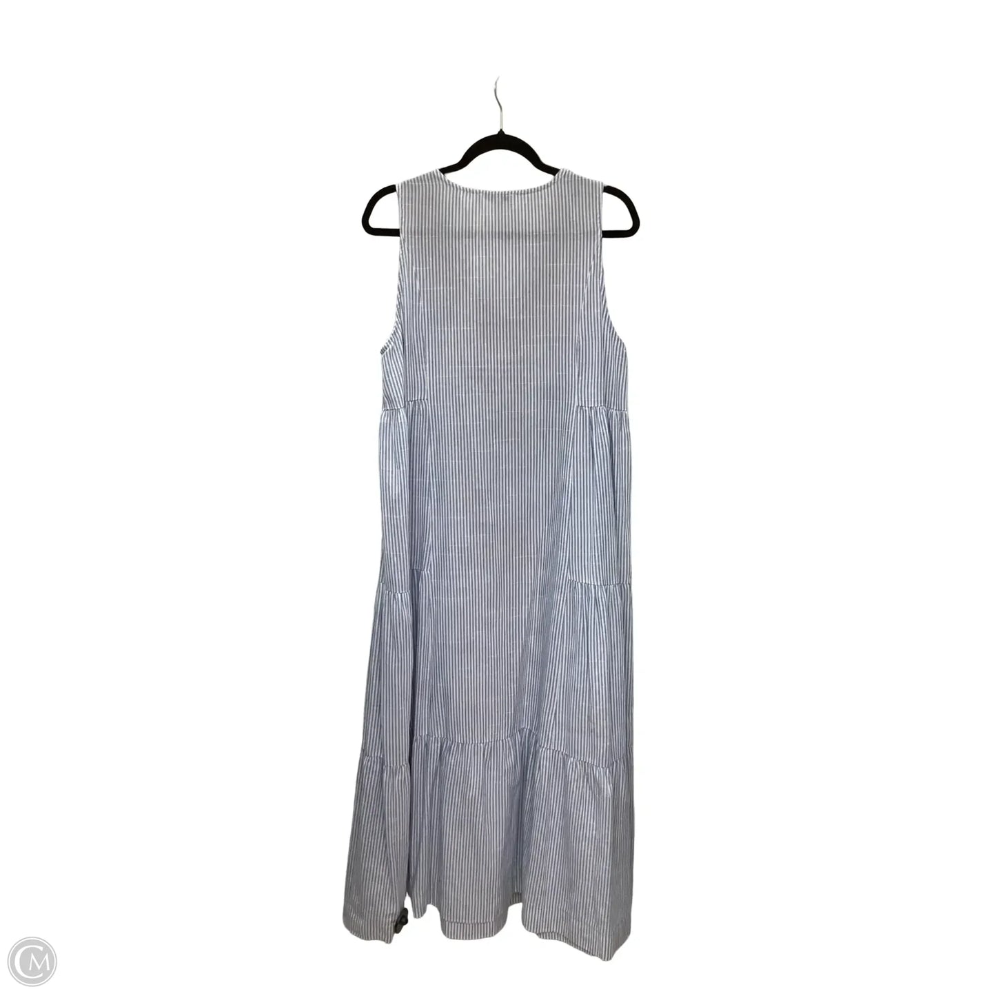Dress Casual Maxi By See And Be Seen In Striped Pattern, Size: L