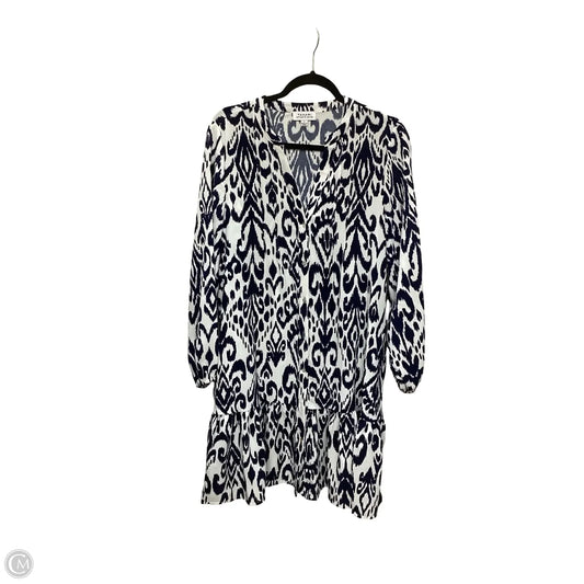 Dress Casual Short By Tahari By Arthur Levine In Geometric Pattern, Size: L